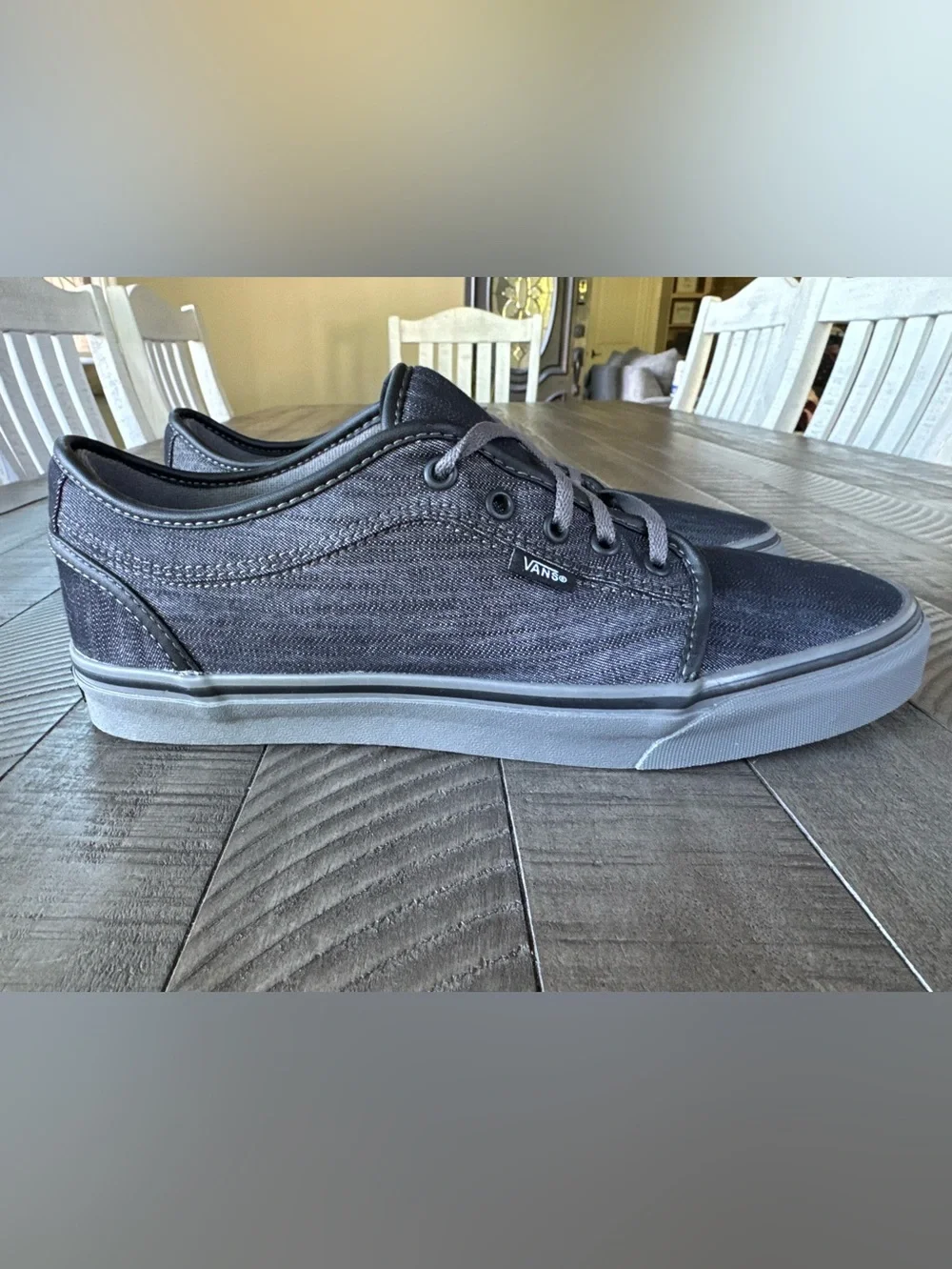 Vans Pro Chukka Low Denim Canvas Sneakers Men's Size 13 (NWOT)
